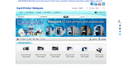 Desktop Screenshot of cardprintermalaysia.com